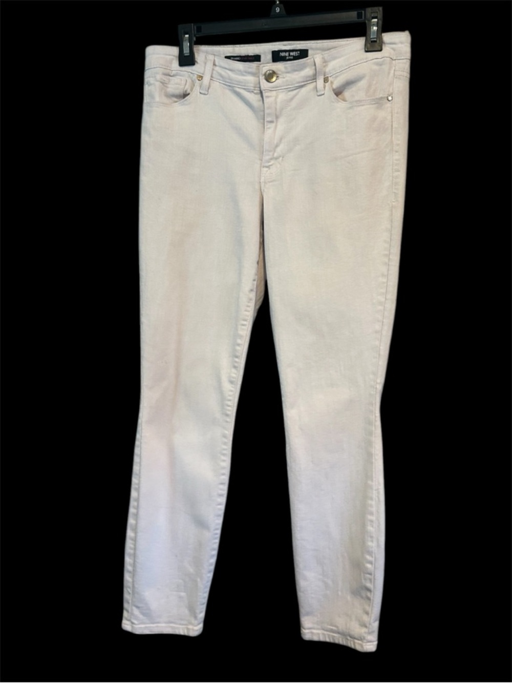 Nine West Light White Women's Skinny Jeans